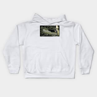 Rodeo Road, Los Angeles, California by Mistah Wilson Kids Hoodie